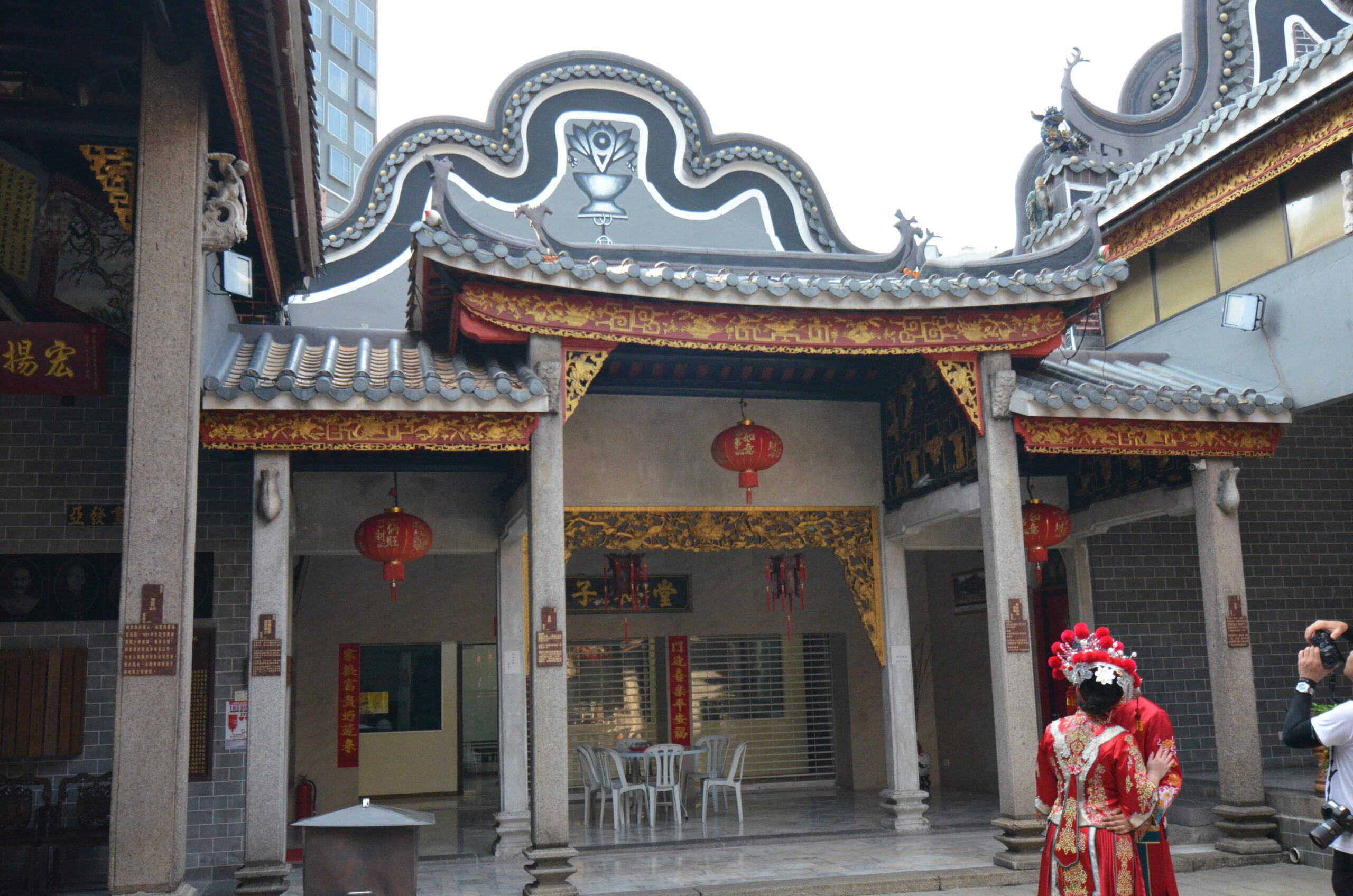 Inside a historic Cantonese hall in downtown Kuala Lumpur